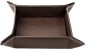 Preview: Taschenleerer PREMIUM LEDER SOFT GRAIN dunkelbraun (genarbt)